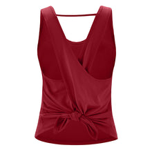 Load image into Gallery viewer, Seamless Yoga Shirts Sleeveless Backless Gym Tops
